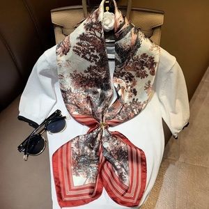 90x90cm square scarf